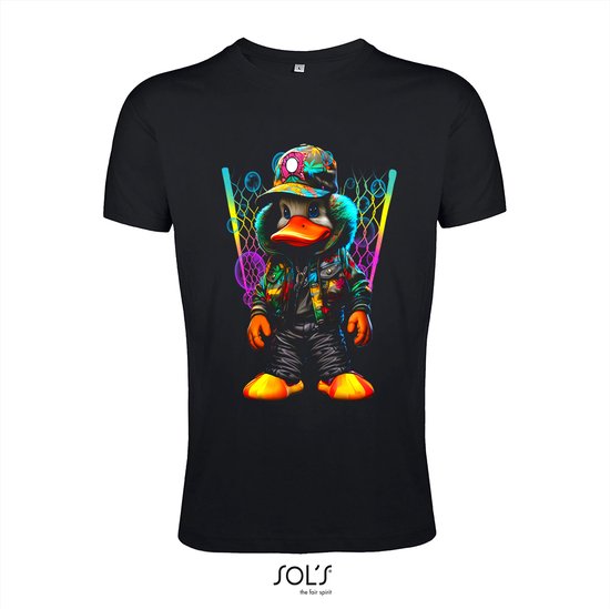 T-Shirt Kinder 1-167K Hip Hop Duck - enfants 9-10 ans