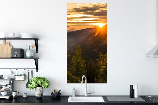 Affiche Alpes - Berg - Soleil - 60x120 cm