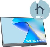Thuys - Portable Monitor - Draagbare Monitor - Draagbaar Scherm - Hoogwaardige Kwaliteit