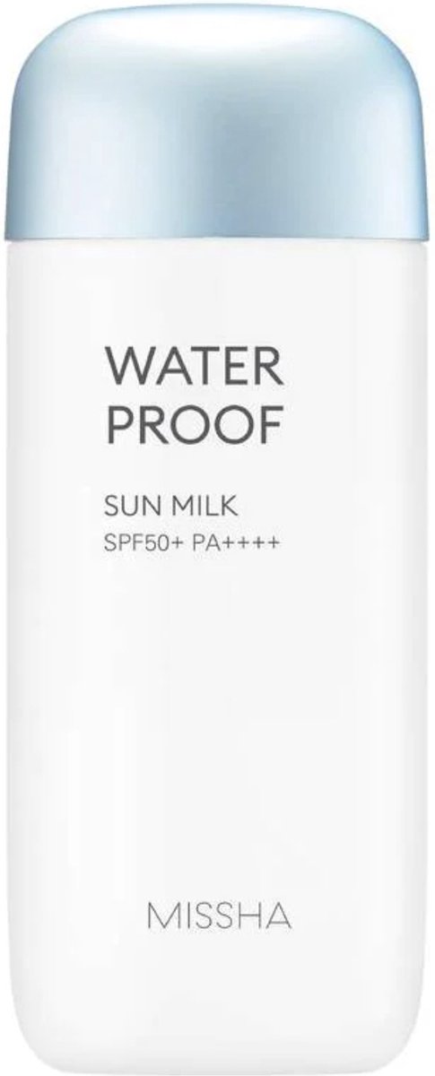 MISSHA Everyday Face Cream Sunscreen SPF50 - All-Around Water Resistant Block Sun Milk SPF50+PA - Korean Skincare - Dagelijkse Huidverzorging - Face Gezicht Primer - MISSHA Popular K Beauty - Koreaanse Huidverzorging