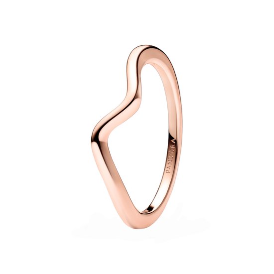 Pandora Timeless Dames Ring Metaal;Gouden plating - Roségoudkleurig - 17.25 mm / maat 54