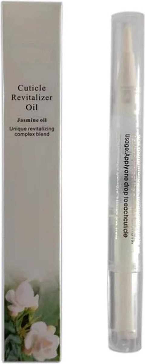 NailGlow- Nagelriemolie Pen - Nagelriem Verzorging Olie - Nagel Riem Cuticle Therapy Oil - Jasmine - Jasmijn