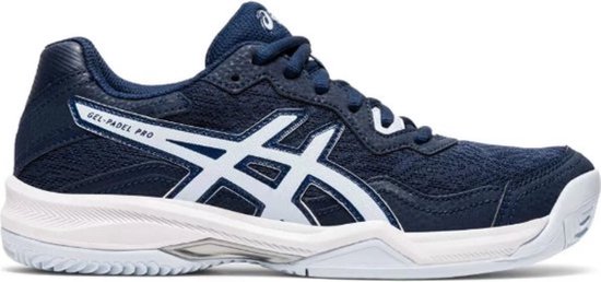 Foto: Asics gel padel pro 4 dames sportschoenen maat 36 donkerblauw