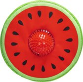 Beeztees Meloen Spikie - Hondenspeelgoed - Neopreen - Rood - 25x8x8 cm