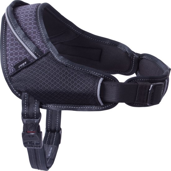 Rogz Air Tech Sport Tuig Zwart Hondenharnas M-L