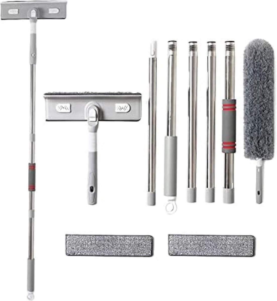 Goedkoopste Ramenwisser met telescoopsteel - Ramenwasser met steell - Ramenwisser met telescoopsteel - telescoopsteel met waterdoorvoer