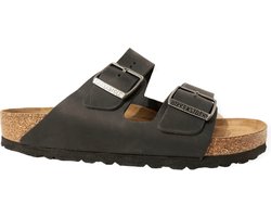 Birkenstock - Arizona Soft Footbed Zwart - Maat 44