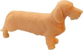 ProTech3D Teckel Ruwhaar Mannetje beeld medium Beige - 14cm