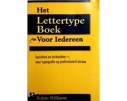 Omslag van Het lettertypeboek voor iedereen