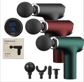 Massage Gun - AB Goods© Luxe Massage Gun - 32 Standen - Massage Gun - Massage Gun Professioneel - Massage Apparaat - Massage Pistool - + 4 Opzetstukken - + Inclusief Oplader