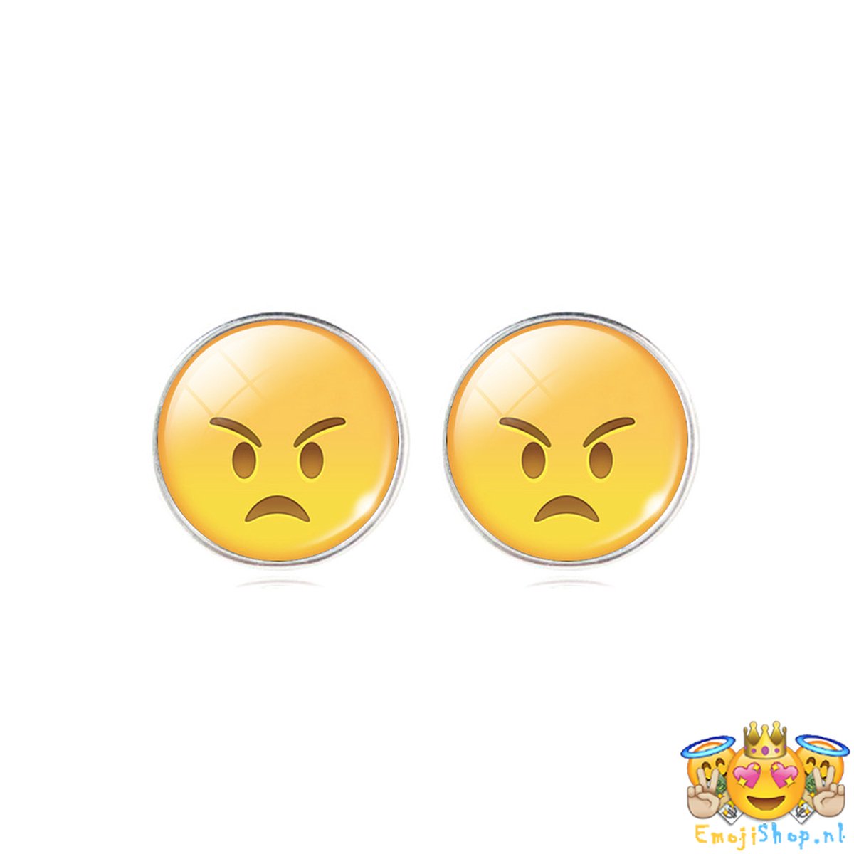 emoji oorbellen Boos