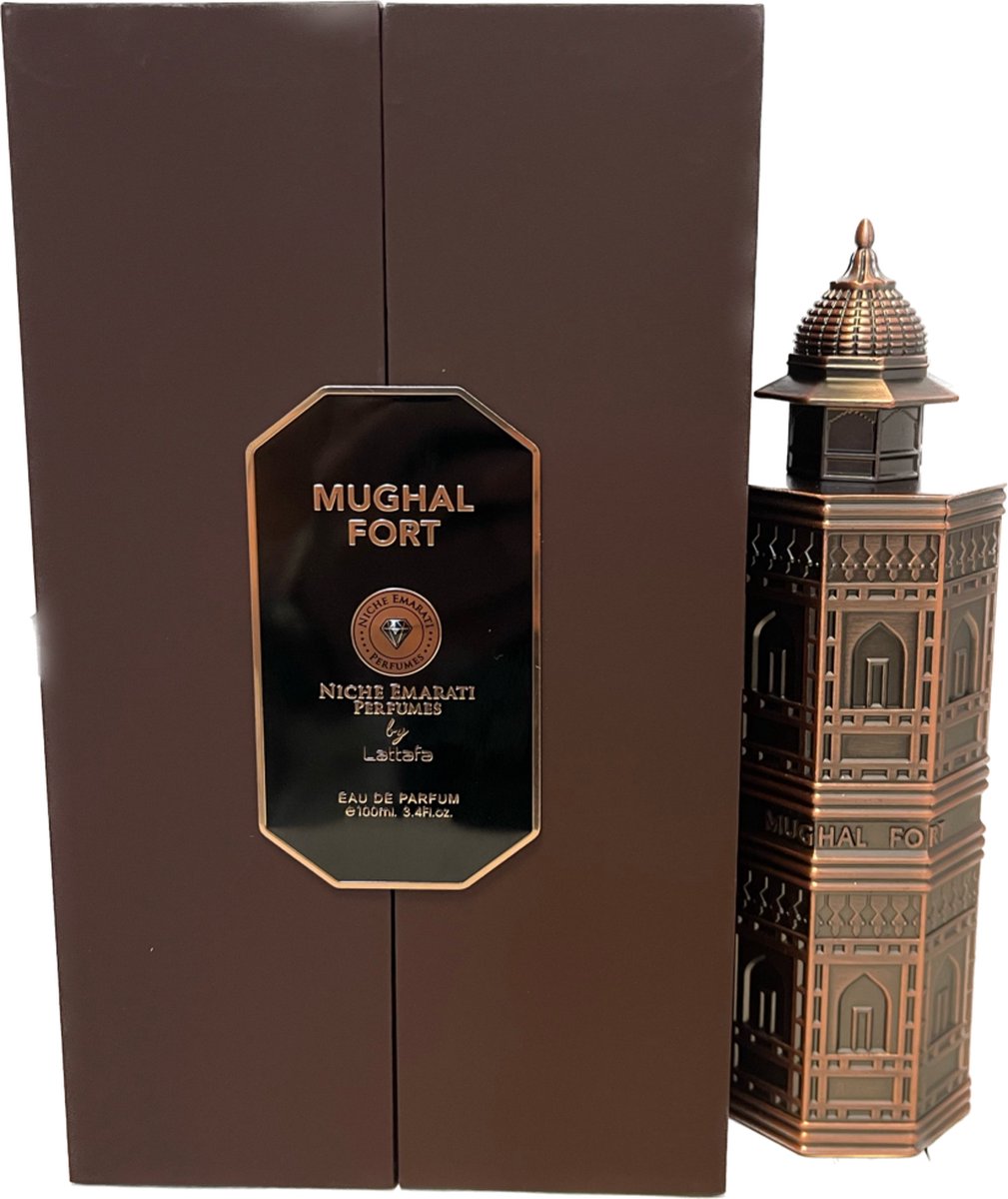 Lattafa Niche Emarati Mughal Fort 3.4 Eau De Parfum Spray (metal Bottle)