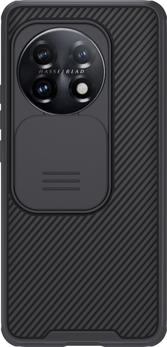 Nillkin CamShield Hoesje voor de OnePlus 11 - Back Cover met Camera Slider Zwart