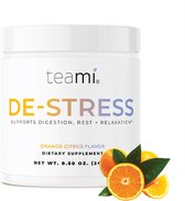 Teami De-stress Superfood Poeder - Anti-stress supplement - Sinaasappel & Citroen - Met vitaminen - 240 gram