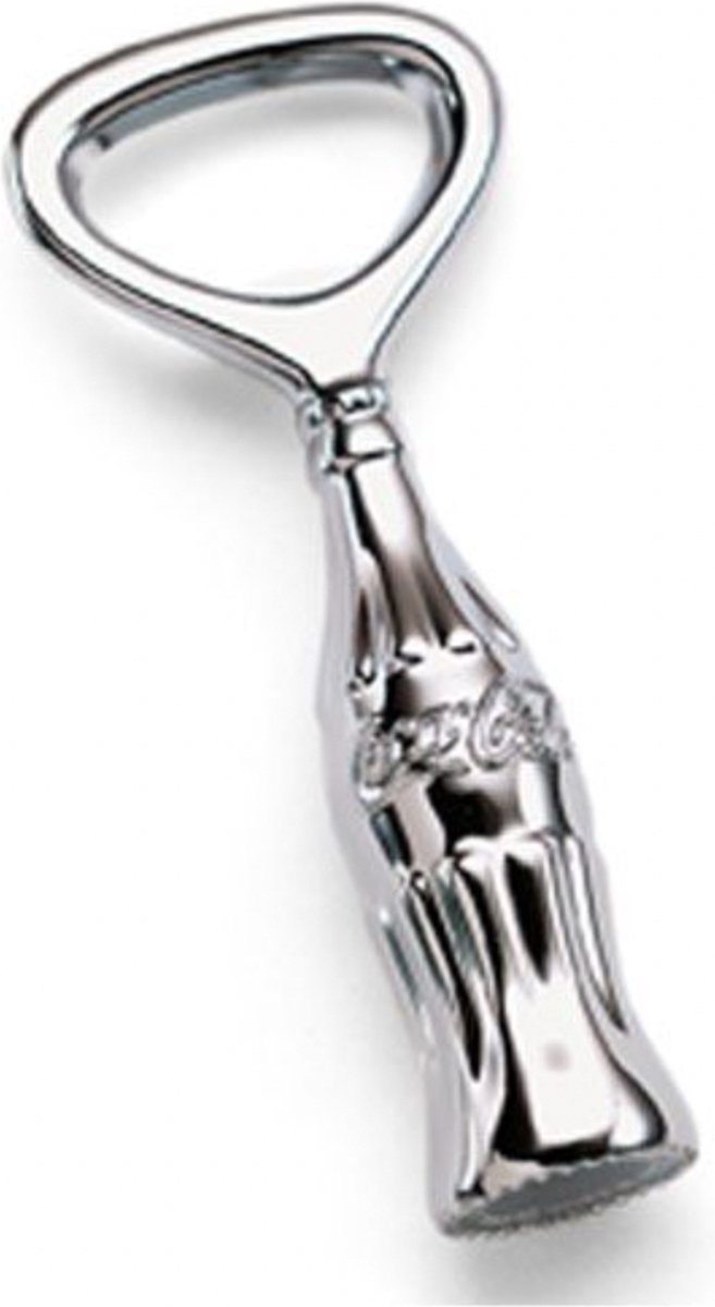 Coca-Cola Flessen Opener Chroom Mini