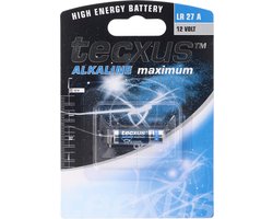 LR27 Een alkalinebatterij L828, 12 volt, afmetingen 28,8 x 8 mm
