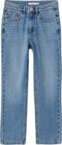 Name it broek meisjes - blauw - NKFrose straight - maat 158