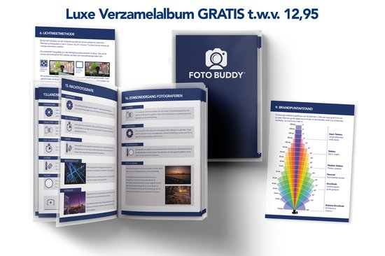 Fotografie Hulpkaarten - Foto Buddy Bundel (1+2+3) - Kaarten 1 t/m 60 - Altijd de juiste instellingen bij de hand