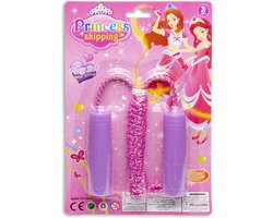 foto van Springtouw voor Kinderen - Roze of Paars - Meisjes - Cadeau - Springtouw - Buitenspeelgoed