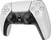 Dolphix - Controller geschikt voor Playstation 4 - Draadloos Bluetooth tot 8 meter - met Touchpad en Speaker - Wit