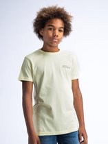 Petrol Industries - Jongens Backprint T-shirt Coraluxe - Geel - Maat 140