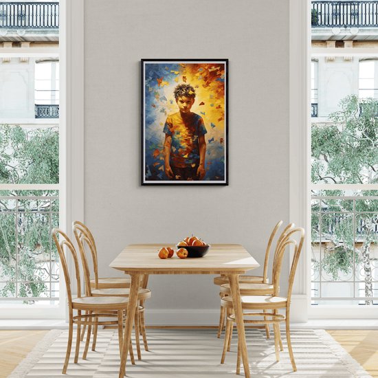 Autisme en couleur | Autisme Poster | Spectre Autisme | Éducation sur Autisme | 51x71cm | Esthétique Affiche | Décoration murale | Art moderne | Affiche murale | MT | Décoration de chambre esthétique | Convient pour l'encadrement