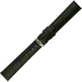 Morellato PMX171SAMBA PF Horlogebandje - Leer - Groen - 18 mm