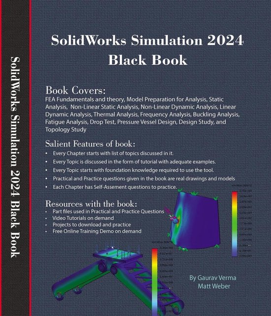 SolidWorks Simulation 2024 Black Book (ebook), Gaurav Verma