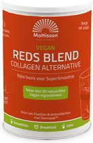 Mattisson - Vegan Reds Blend Poeder - Collageen Booster - Bron van Eiwitten en Antioxidanten - 350 Gram