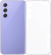 Transparant Dun TPU Hoesje Geschikt voor Samsung Galaxy S24 Plus | Back Cover | Lichtgewicht | Ultra Dun Hoesje | Flexibel | Zacht TPU | Doorzichtig