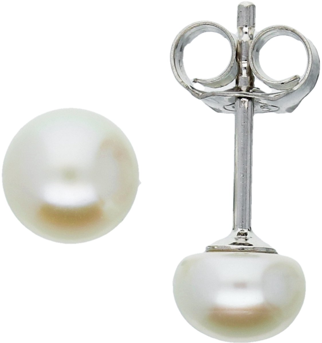 Glow 106.0425.05 oorknoppen zilver zilverkleurig Ø 5mm