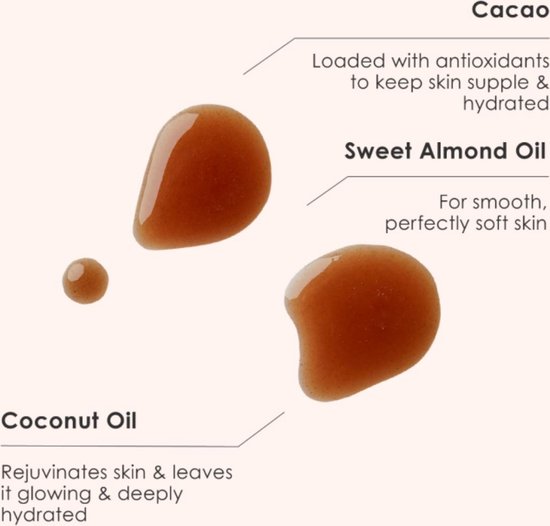 Bali Body Cacao Tanning Oil SPF15 bol