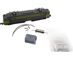 micromotor NR001 N ombouwset voor roco BR43, BR44, SNCF 150X, E44.5, E144.5, E91, BR191, u.a.
