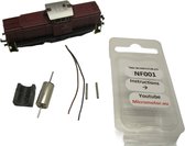 Kit de conversion moteur micromoteur NF001G pour Fleischmann V100 BR211 BR212
