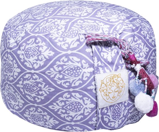Lotuscrafts Zafu Meditatiekussen Zen Yogakussen - zithoogte 15cm - yoga Zafu kussen met speltvulling - Hoes gemaakt van organisch katoen - GOTS gecertificeerd Lotuscrafts Zafu Meditatiekussen Zen Yogakussen - zithoogte 15cm - yoga Zafu kussen met speltvulling - Hoes gemaakt van organisch katoen - GOTS gecertificeerd