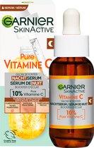 Garnier Skinactive 10% Pure Vitamine C Anti-Pigmentvlekken Nachtserum met Hyaluronzuur - 30ml