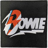 David Bowie - Diamond Dogs Flash Logo Patch - Zwart