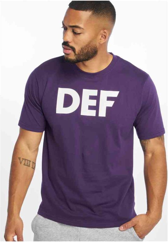 DEF - Her secret Heren T-shirt - S - Paars