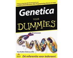 Omslag van Voor Dummies - Genetica voor Dummies