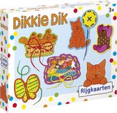 Dikkie Dik rijgkaarten - educatief speelgoed - peuter kleuter - Bambolino Toys
