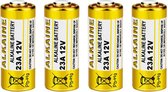4 Pack! 12V 23A Batterijen Alkaline Alkaline Batterijen 12v 23a a23 bLRV08 L1028 RVO8 23AE MS21 MN21 E23A K23A V23GA GP23A 8LR932 8LR23 VR22 8F10R EL12