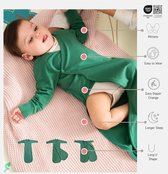Zingy Wear - Deniz's Magic PJ - Feuillage Vert - 60 cm - Pyjama Bébé - Gigoteuse - Gigoteuse - Pyjama Bébé - Vêtements Bébé - Vêtements de bébé - Linge Bébé