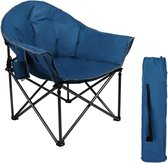 oonchair Campingstoel, opvouwbaar, klapstoel, XXL tot 150 kg, extra breed, campingstoel,