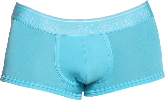 Garçon Sky Blue Trunk - MAAT S - Heren Ondergoed - Boxershort voor Man - Mannen Boxershort