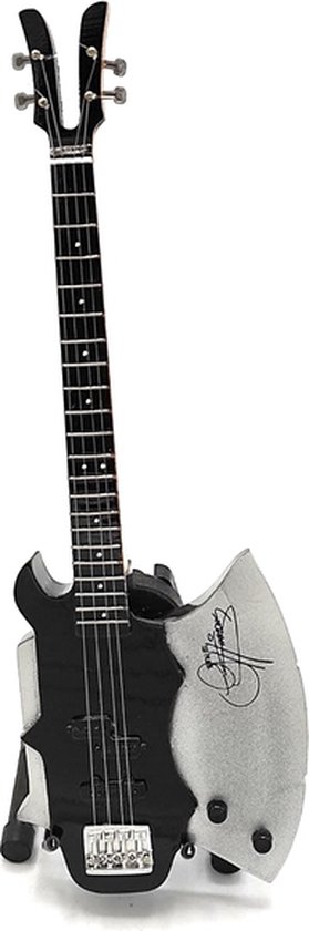 Mini Gitaar Gene Simmons Kiss Miniature- Guitar-Mini -Guitar- Collectables-decoratie -gitaar-Gift--Kado- miniatuur- instrument-Cadeau-verjaardag