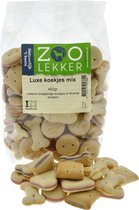 Zoo lekker Luxe koekjes - hondensnack - mix 400 gram