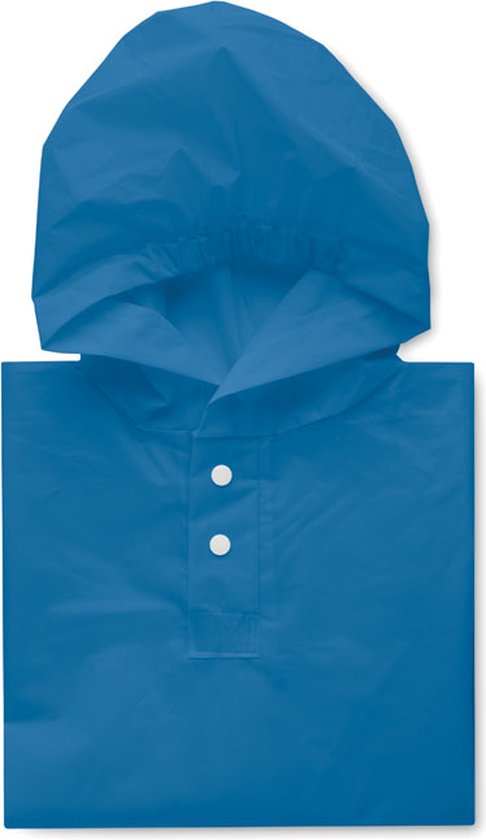 PEVA regenponcho - Poncho regen - Regenkleding - Kinderen - One size - 2-5 jaar - Blauw - Merkloos