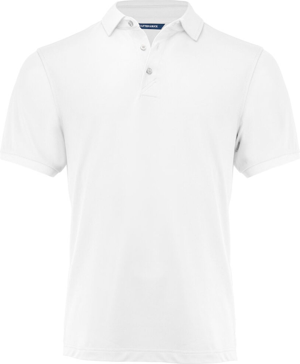 Cutter & Buck Virtue Eco Polo Solid Heren 354434 - Wit - L