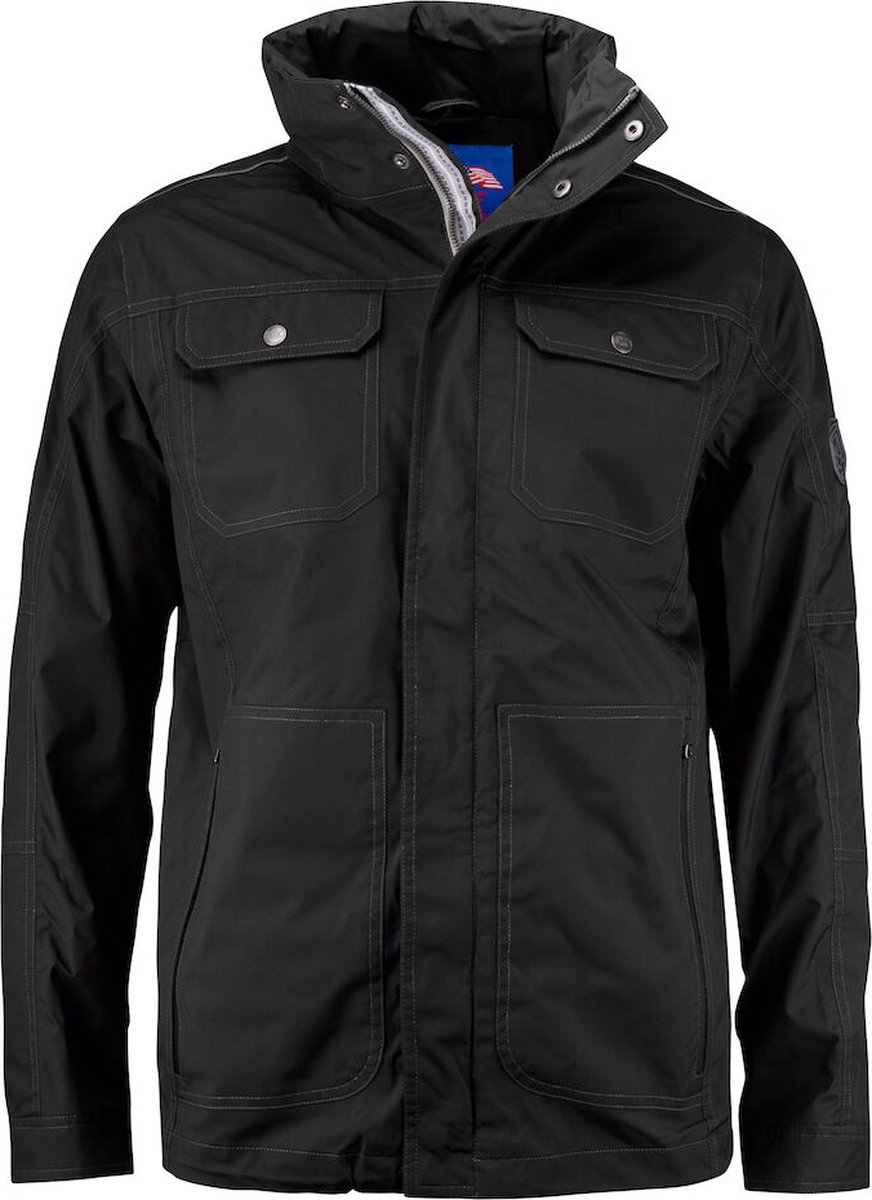 Cutter & Buck Clearwater Rain Jacket Heren 351416 Zwart