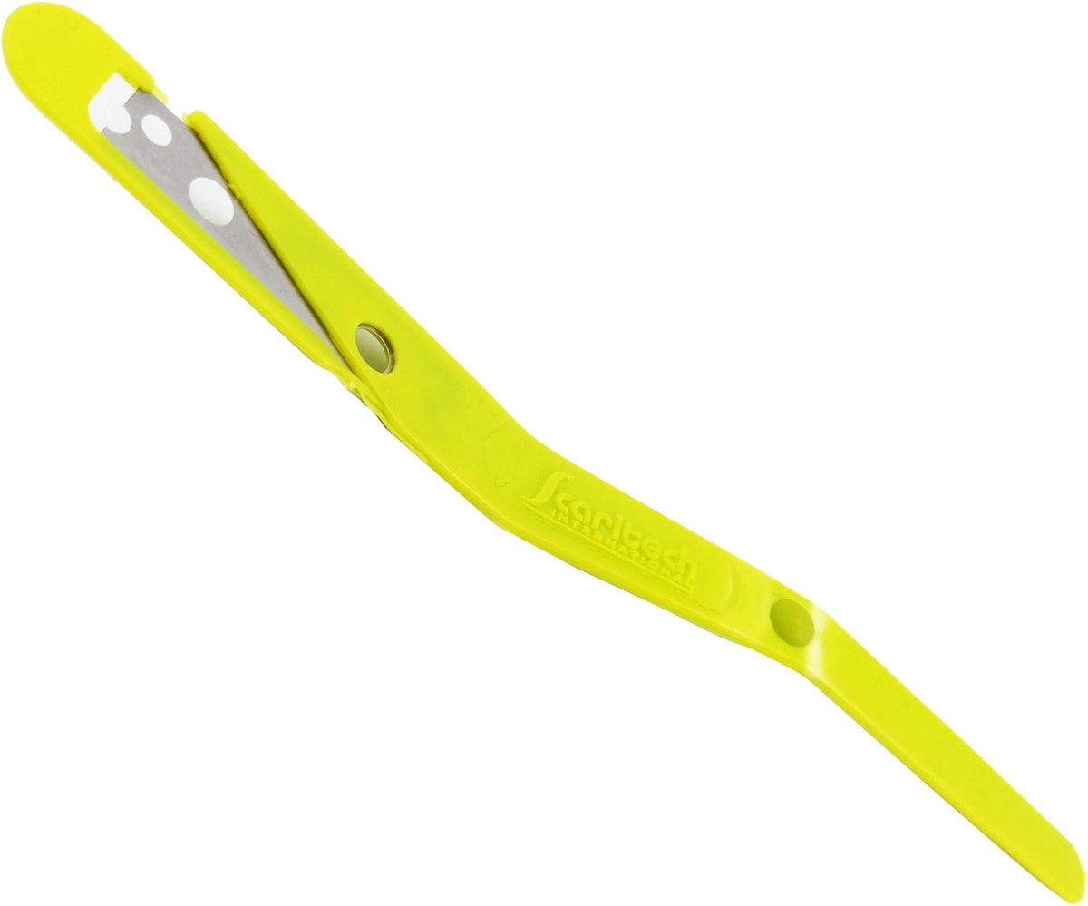 Déglon Lichtgewicht deegmes – Koolstofstaal – Groen handvat – 14,5 cm